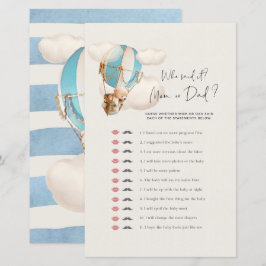 Jogo do Chá de fraldas do Urso - Quem disse? Mãe O