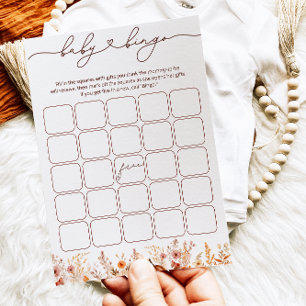 Jogo do Chá de fraldas Floral de Pequeno Pumpkin C