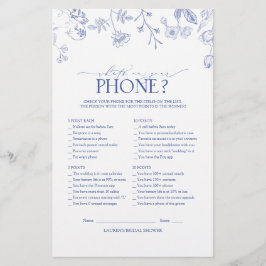 Jogo do Chá de panela Branco e Azul Vitoriano Fran