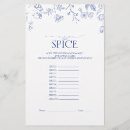 Jogo do Chá de panela Branco e Azul Vitoriano Fran