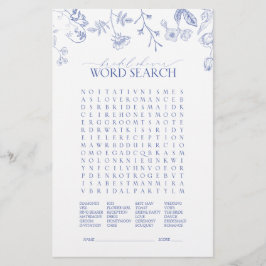 Jogo do Chá de panela Branco e Azul Vitoriano Fran