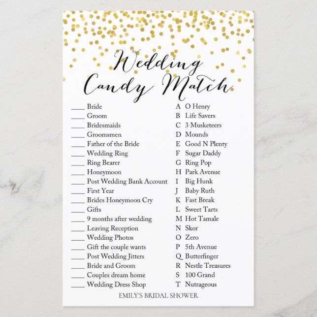 Jogo do chá de panela - Jogo e Resposta do Doces d (Frente)