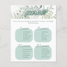 Jogo do Chá de panela Sage - O que há na sua bolsa