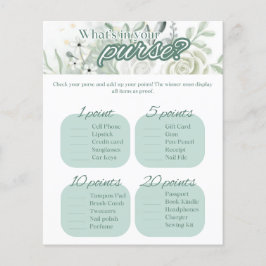 Jogo do Chá de panela Sage - O que há na sua bolsa