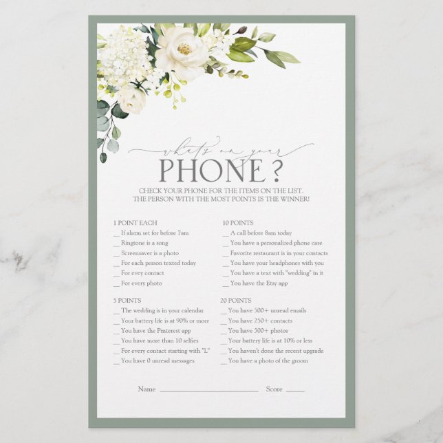 Jogo do Chá de panela Verde da Cinza Branca Elegan (Frente)