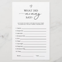 Jogo do Que a Mamãe Disse