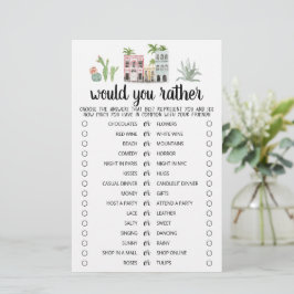 Jogo editável Festa de Amigos 'Would You Rather'