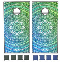 Jogo Família Verde Mandala