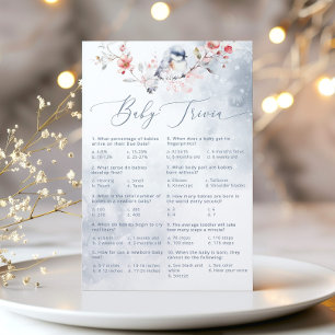 Jogo infantil da caligrafia azul-poeira de inverno