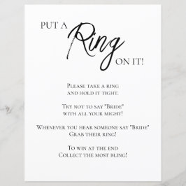 Jogo Mínimo de Anel de Chá de panela