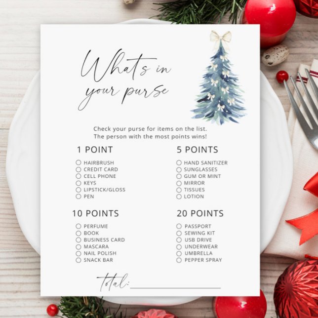 Jogo moderno da árvore de inverno O que há na sua  (Criador carregado)