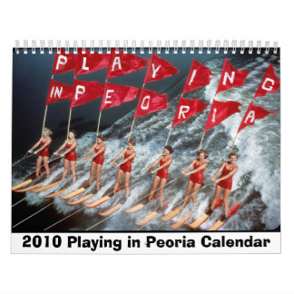 Jogo no calendário de parede de Peoria 2010