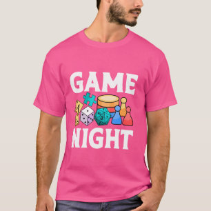 Jogo Noite Camisa Boardgames Lover Funny Boardgami
