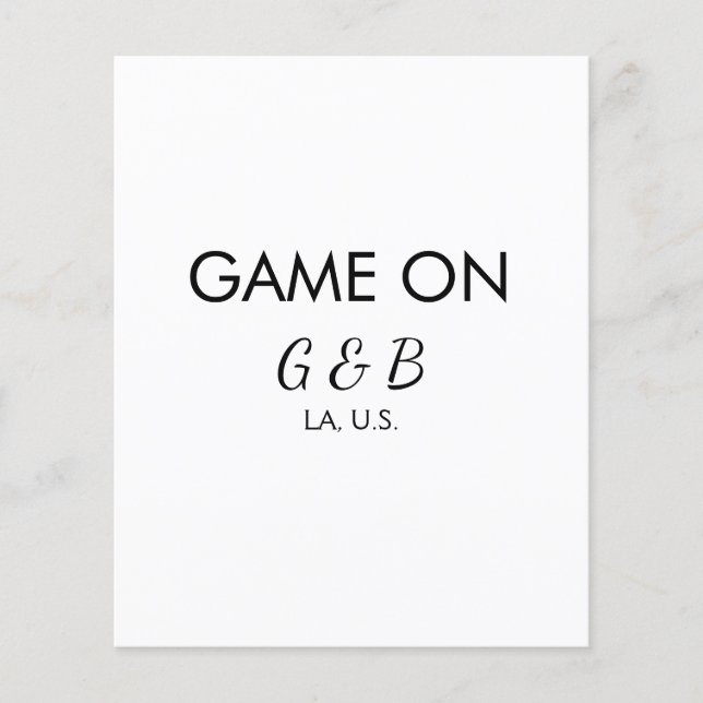 Jogo para adicionar nome do casal localidade da fe (Frente)