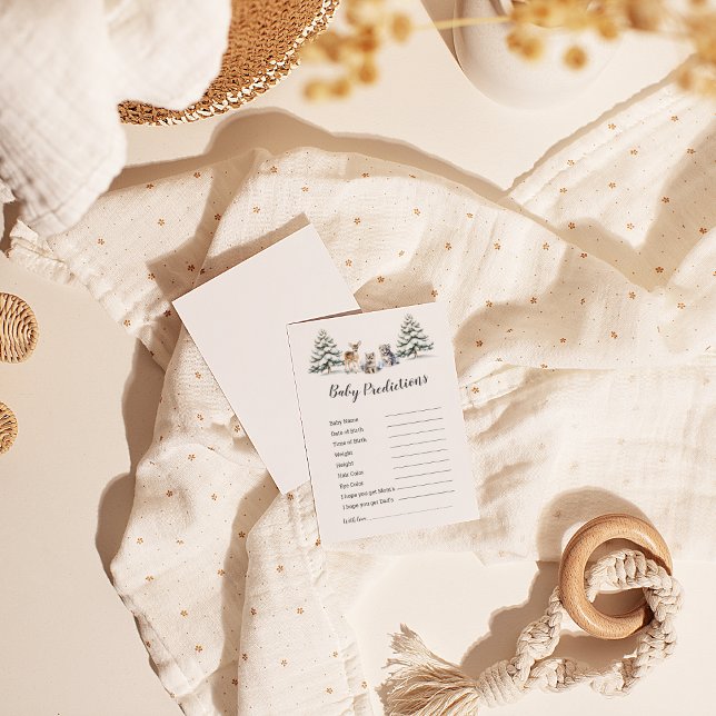 Jogo "Previsão de Bebês" dos Animais da Floresta d (Criador carregado)