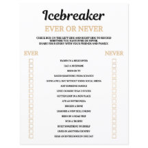 Jogo Quebra-Gelo Ever Or Never