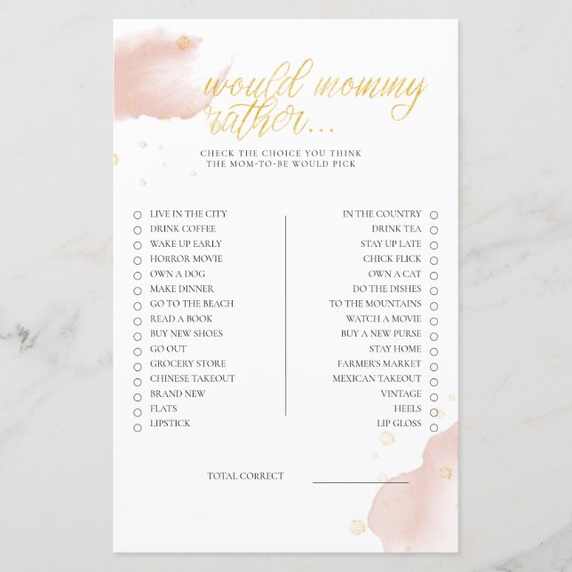 Jogo Rosa De Chá de fraldas De Inverno Iria Mamãe  (Frente)