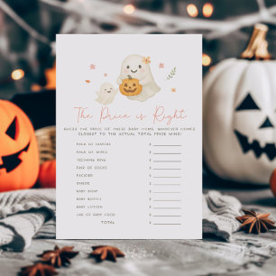 Jogo Rosa Pequeno Boo Halloween O Preço Está Certo