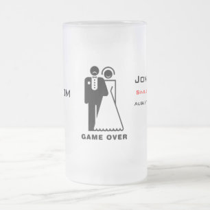 Jogo sobre a caneca do fosco - noivo triste