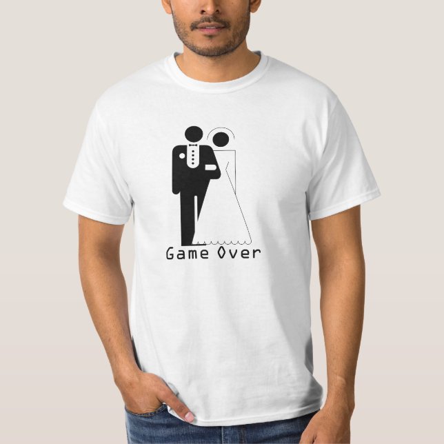 Jogo Sobre Camisa De Casamento (Frente)