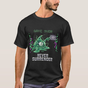 Jogo Sobre Nunca Devolver T-Shirt De Jogos Retrorí