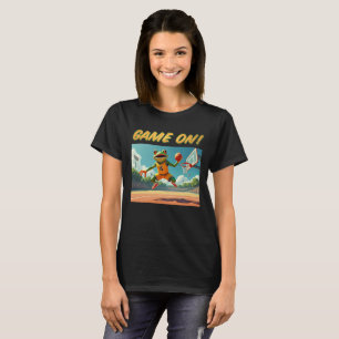 Jogo sobre Sapo de basquete mulheres camiseta pret