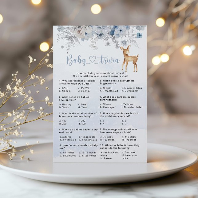 Jogo trivial de veado azul-inverno (Criador carregado)