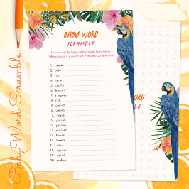 Jogo Tropical Jungle Chá de fraldas