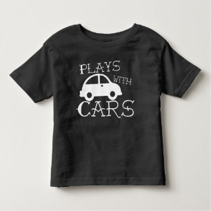 Jogos com carros - grande t-shirt do presente do