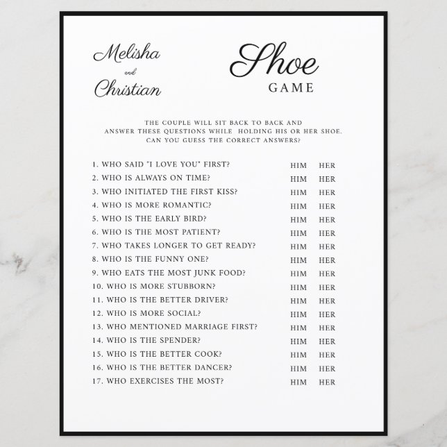 Jogos de Casamento (Frente)