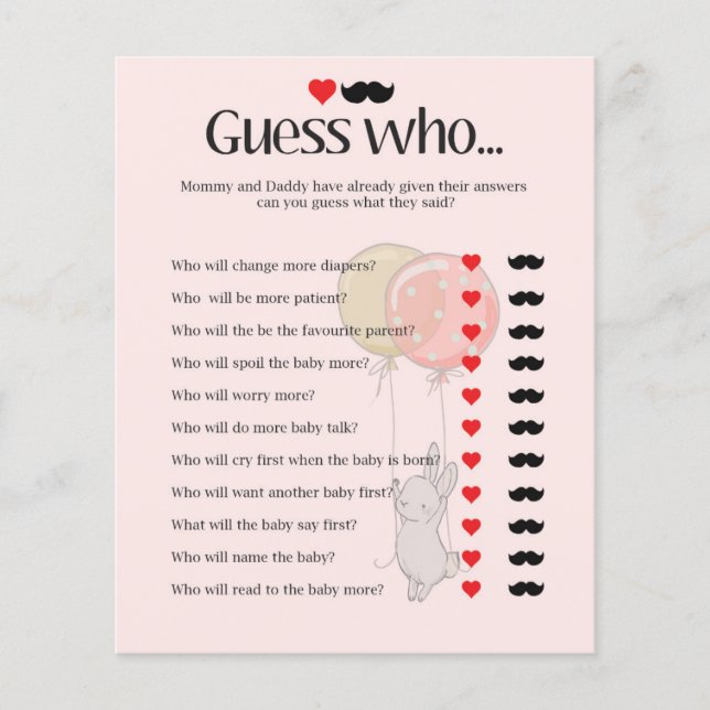 Jogos de chá de fraldas bonitos (Frente)