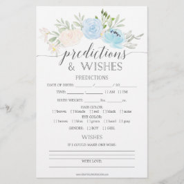 Jogos de Chá de fraldas dupla azulados do Pastel