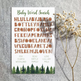 Jogos de Chá de fraldas em Woodland para Pesquisa 