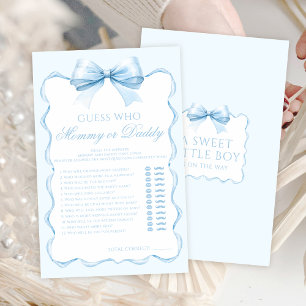 Jogos de chá para bebês Pai de fita azul