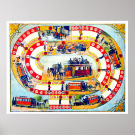 Jogos de Conselho Vintage - Art Impressão