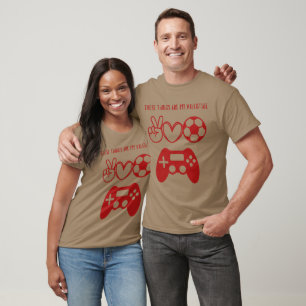 Jogos de dia de os namorados, T-Shirt de futebol