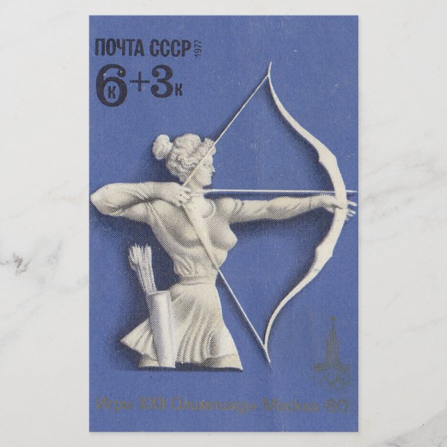 Jogos de olimpiadas de 1980 em Moscou (Frente)