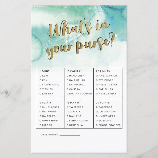 Jogos do chá de panela O que há no seu jogo Dourad (Frente)