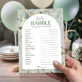 Jogos Eucalyptus Baby Babble Word Scramble