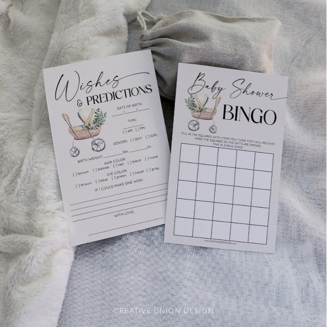 Jogos Neutros de Chá de fraldas Duplos Sintomas (baby shower game)