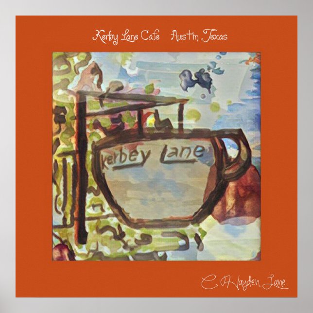 Jogue de volta Austin Kerby Lane impressão (Frente)