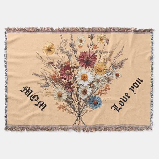 Jogue o cobertor para a mãe (Frente)