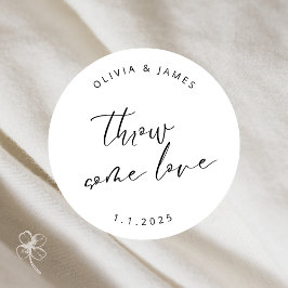 Jogue um adesivo de amor