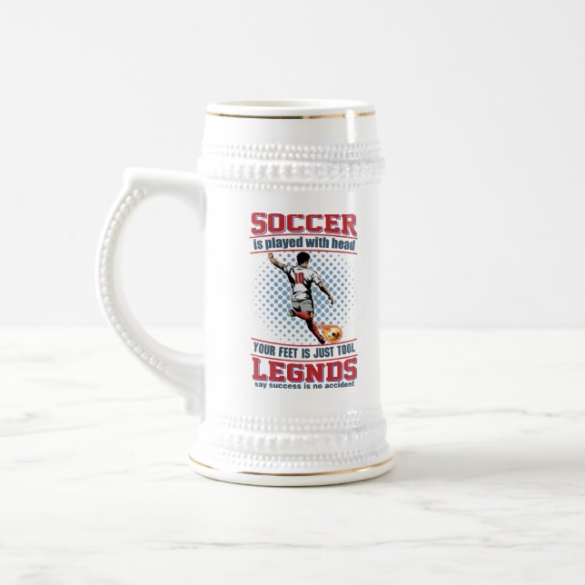Joguei Futebol Com Minha Caneca de cerveja De Cerv (Esquerda)