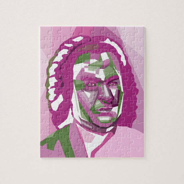 Johann Sebastian Bach Quebra-cabeça (Vertical)