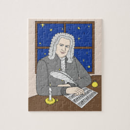 Johann Sebastian Bach Quebra-cabeça für Kinder