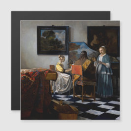 Johannes Vermeer - O Cartão Magnético Do Concert