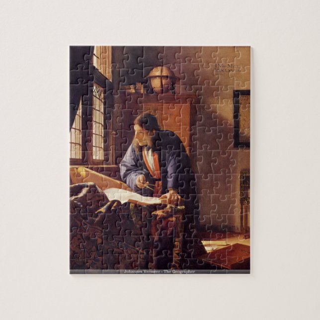 Johannes Vermeer - o quebra-cabeça do geógrafo (Vertical)