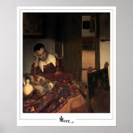 Johannes Vermeer Zedign Art Poster nº 17