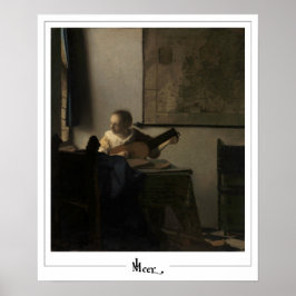 Johannes Vermeer Zedign Art Poster nº 27